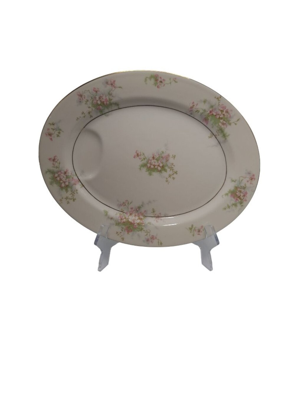 Theodore Haviland New York APPLE BLOSSOM 14" x 11"  Platter